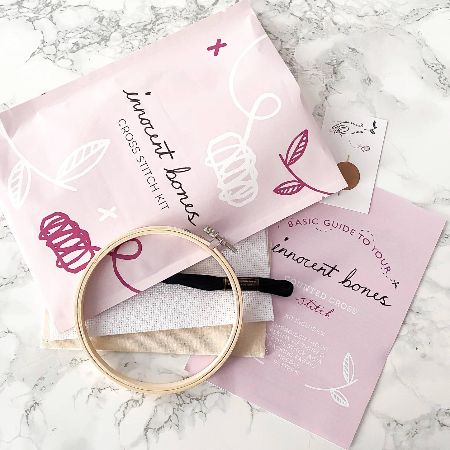 Shit Happens Modern Cross Stitch Kit