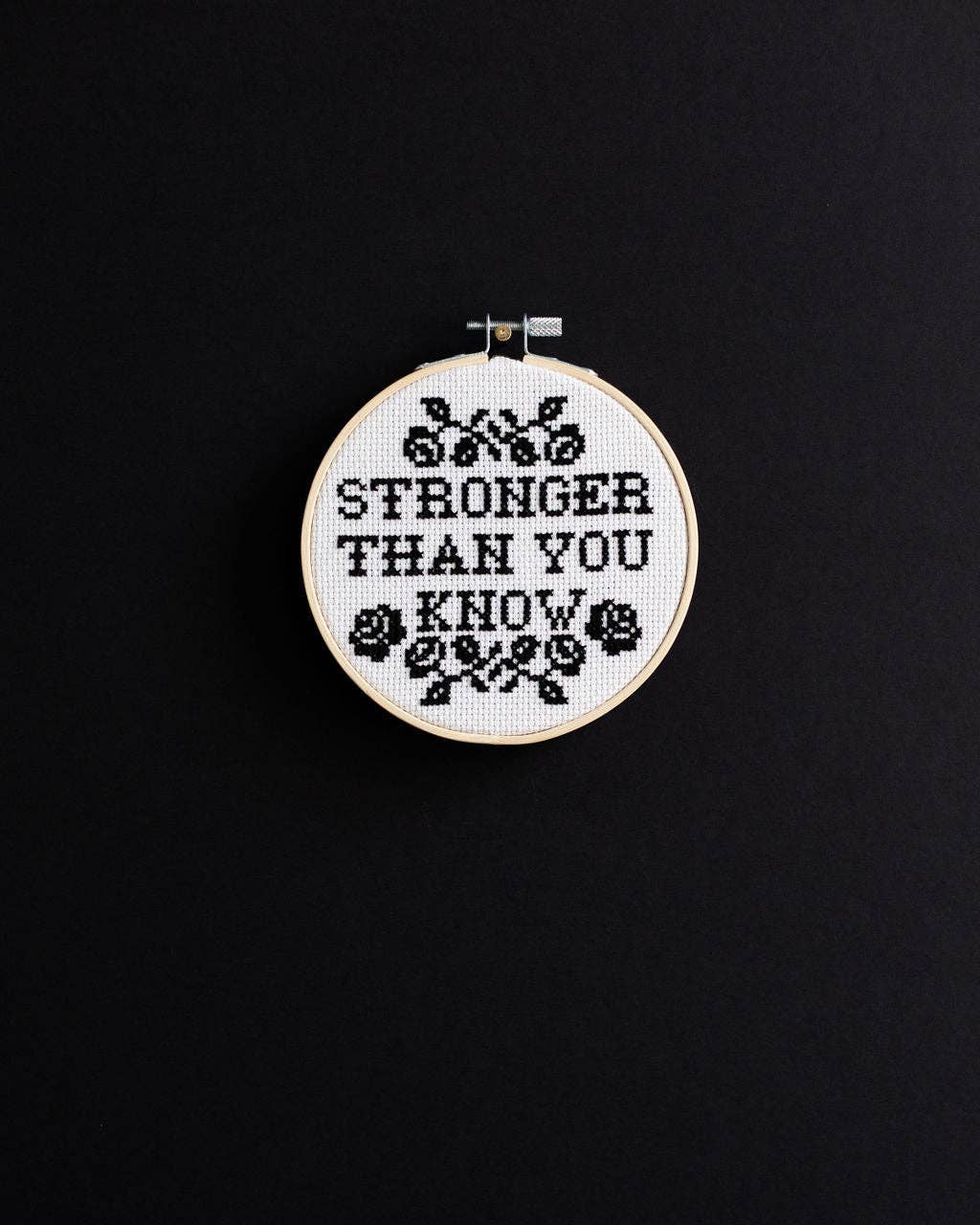 'Stronger Than You Know' Cross Stitch Kit
