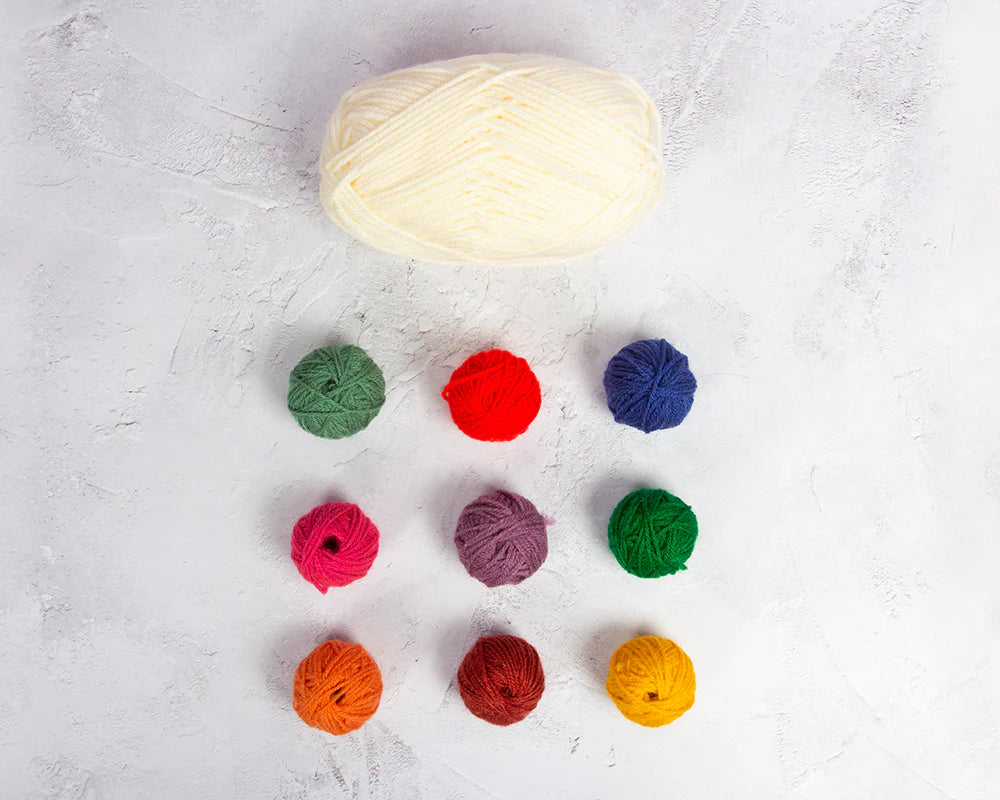 Chunky rain cloud knitting kit