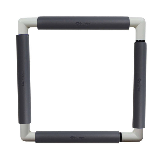 Nurge Embroidery Snap Frame 29cm x 29cm in grey