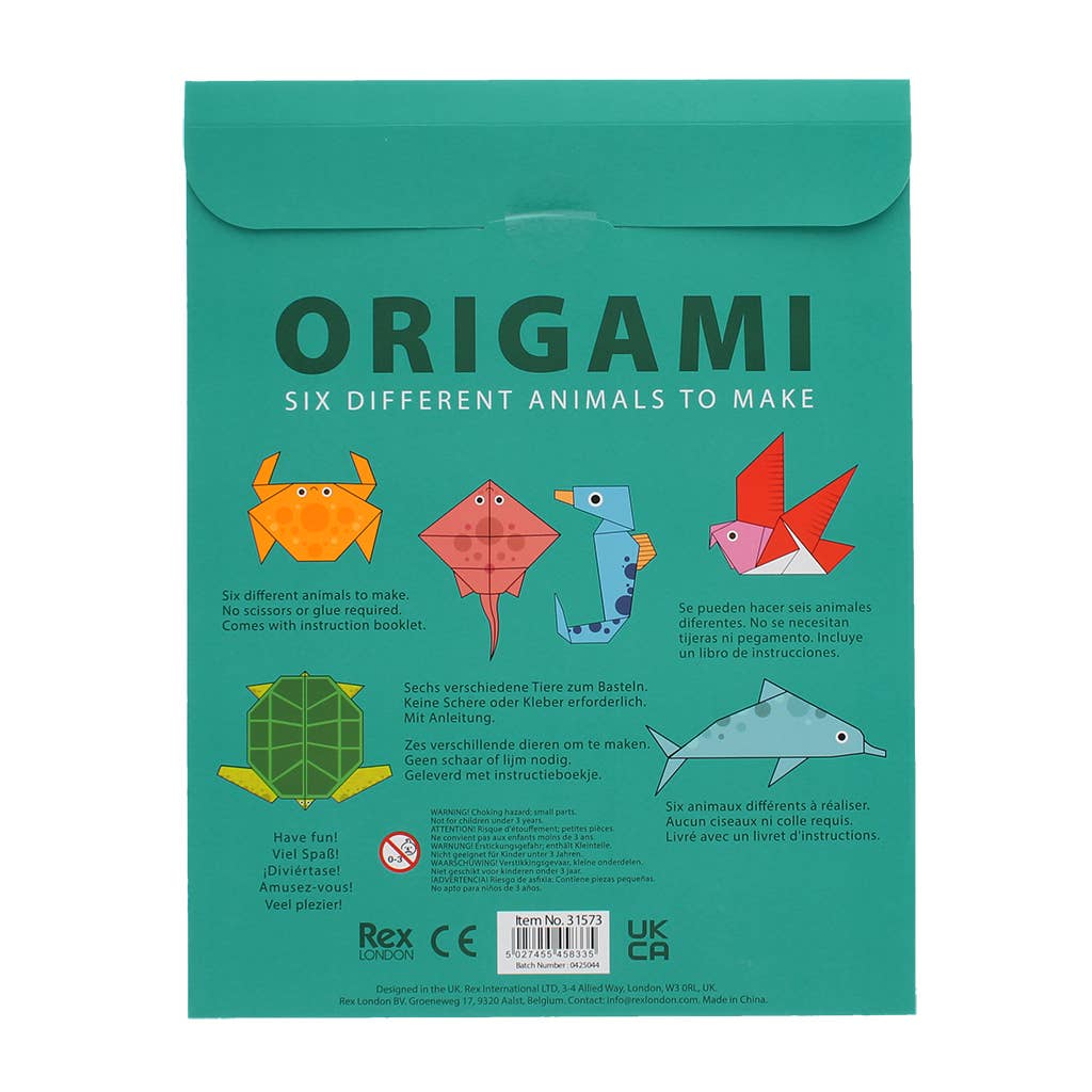Make your own origami animals