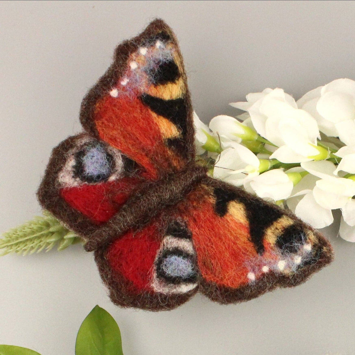 Peacock Butterfly Small Needle Felt Kit