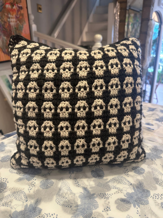 Small Skulls Cushion