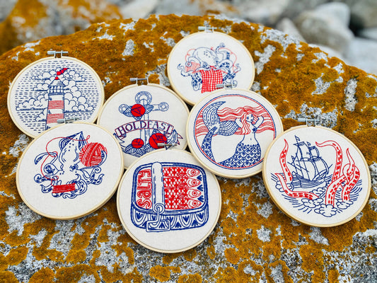 Embroidery Kit - Hook Line and Tinker