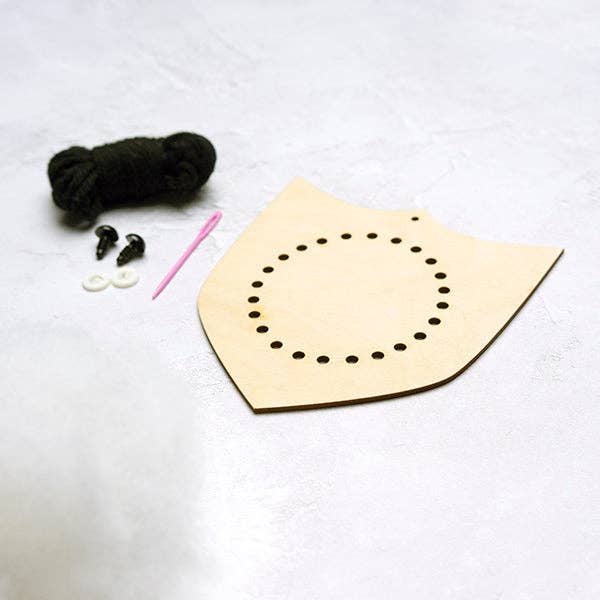 Mini Shropshire Sheep Head Knitting Kit