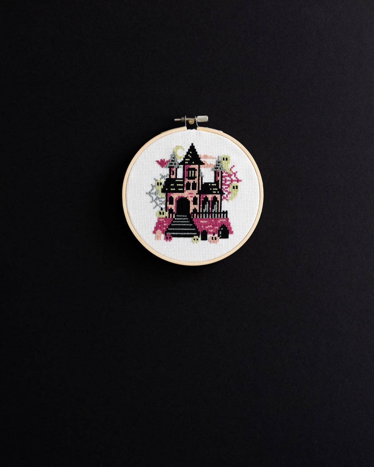 The Haunted House Cross Stitch Kit