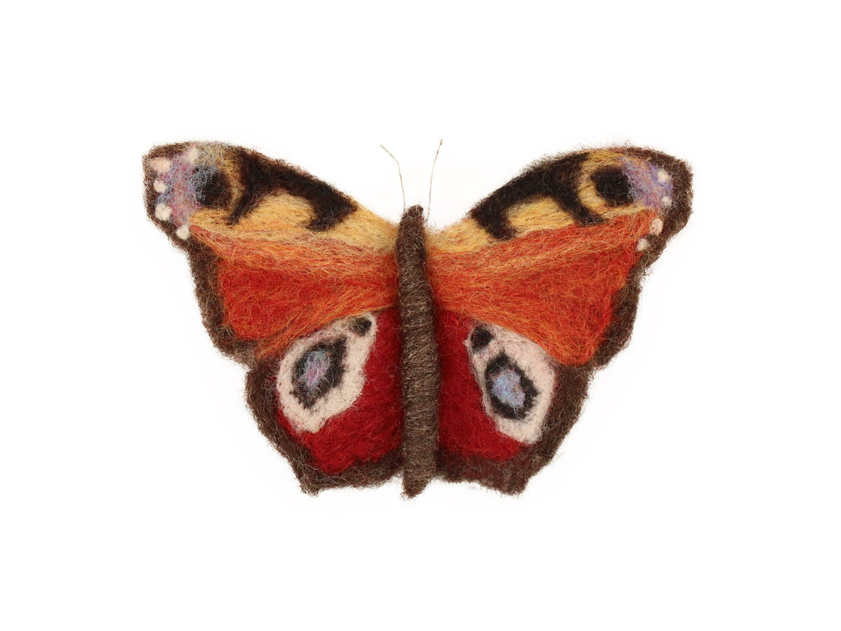 Peacock Butterfly Small Needle Felt Kit