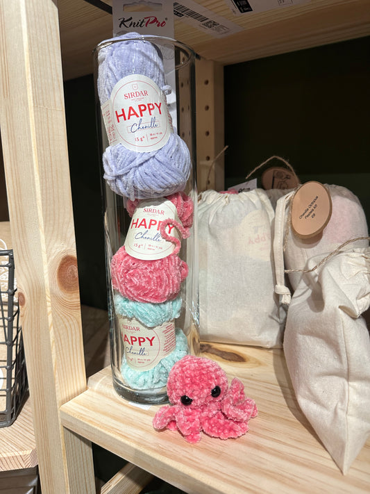Tiny Octopus Crochet Kit
