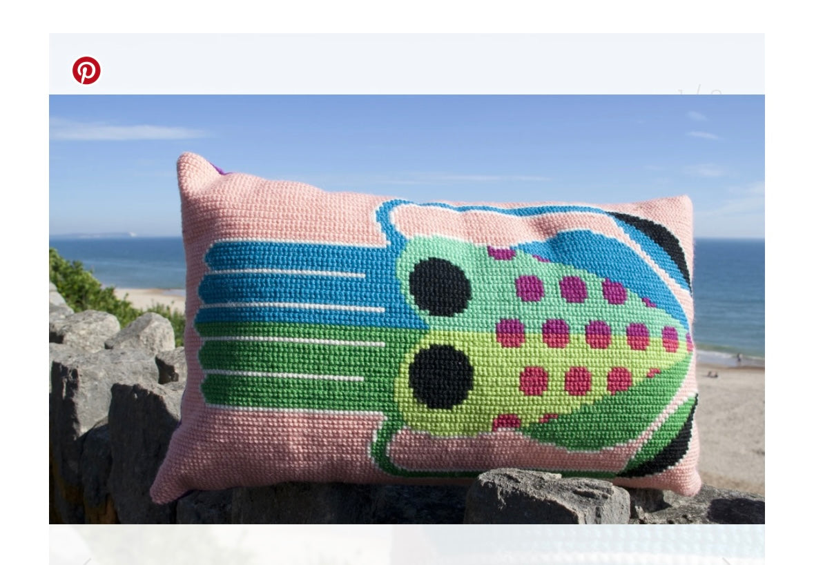 Emily Peacock Counted Cross stitch Kits UNDERSEA
