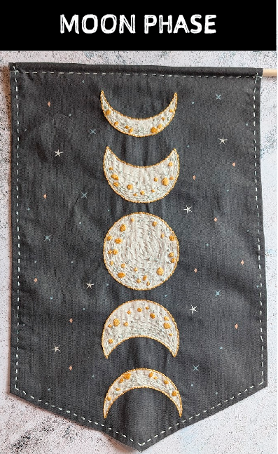 Magpie & Me Embroidery kits- medium hoops