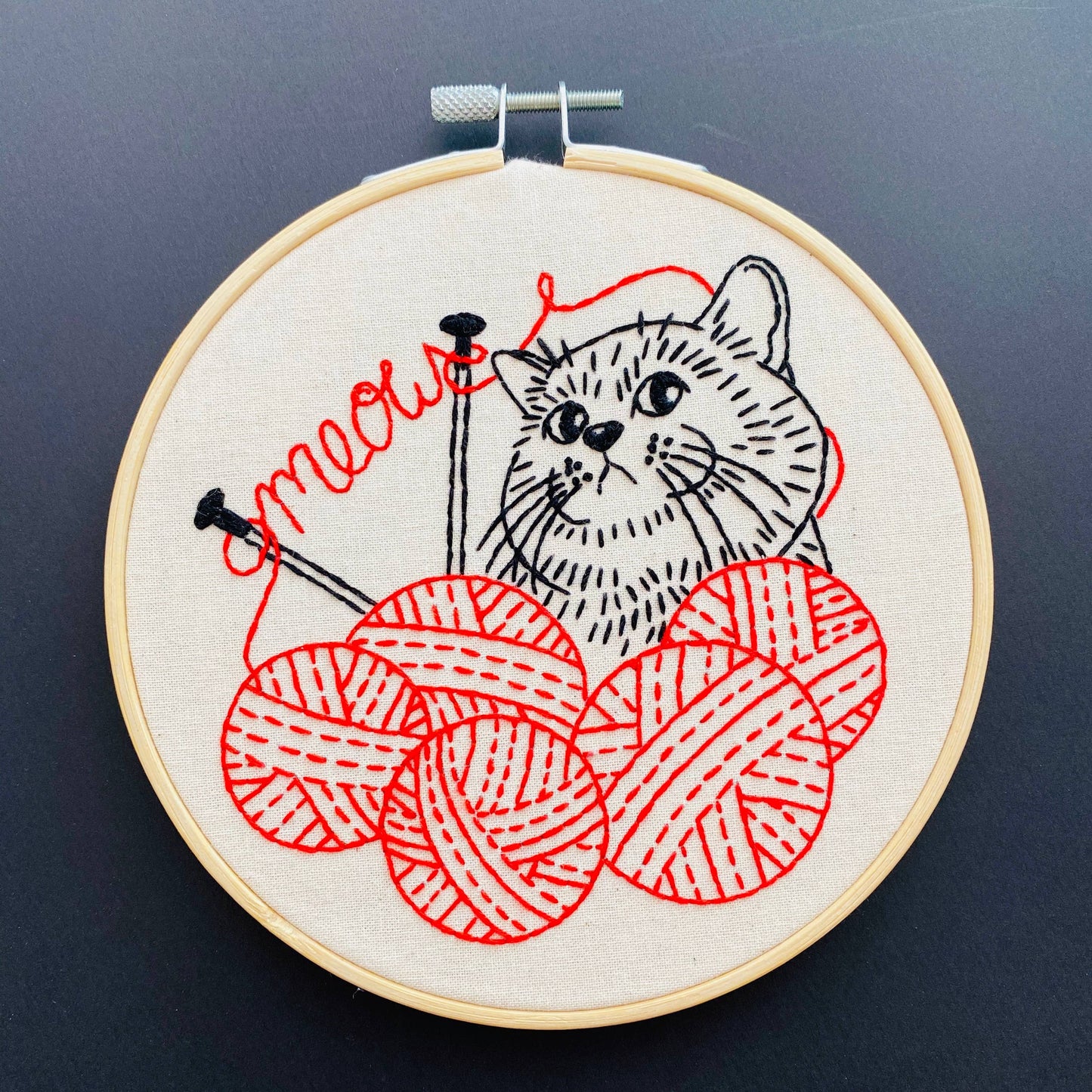 Embroidery Kit - Hook Line and Tinker