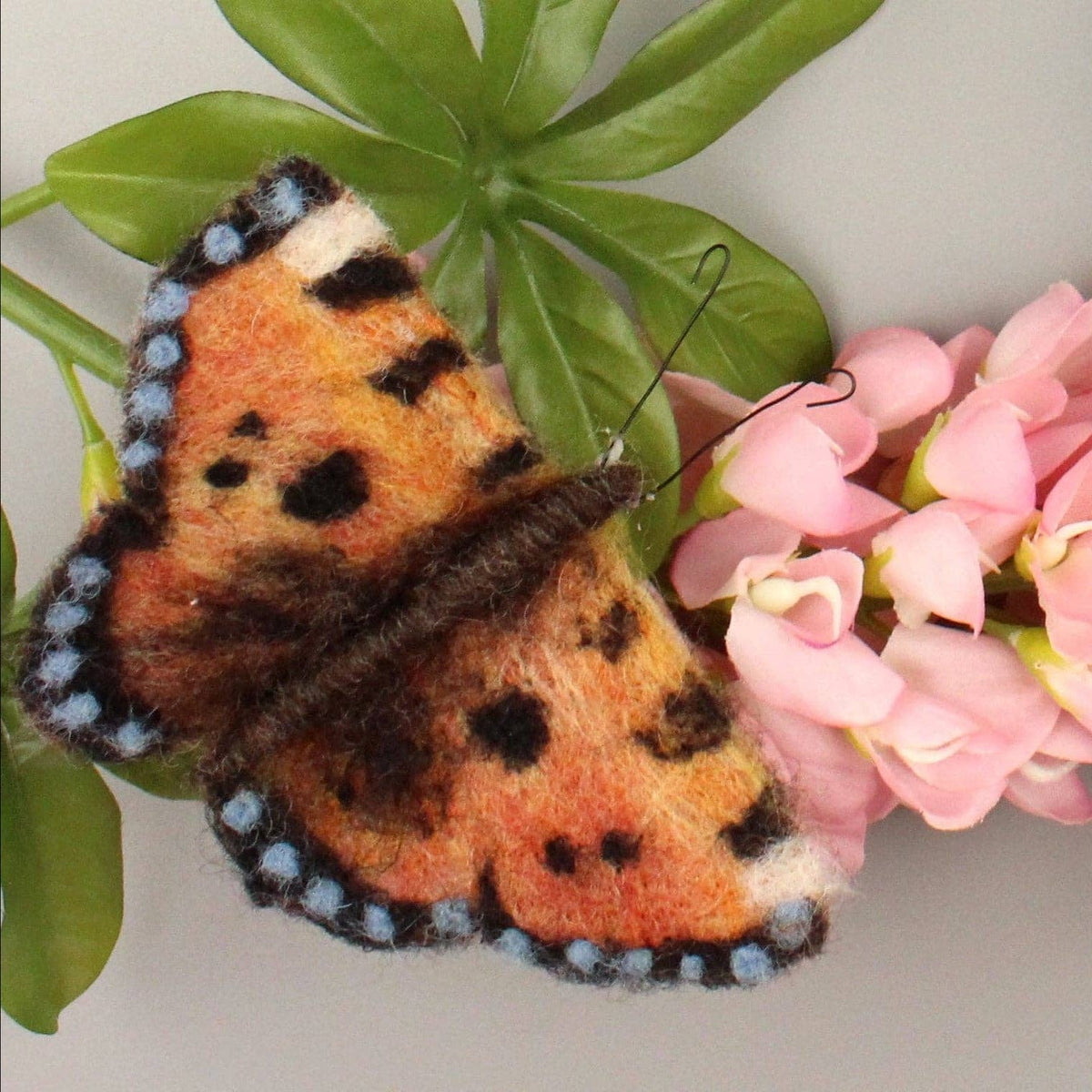Tortoiseshell Butterfly Small Needle Felt Kit