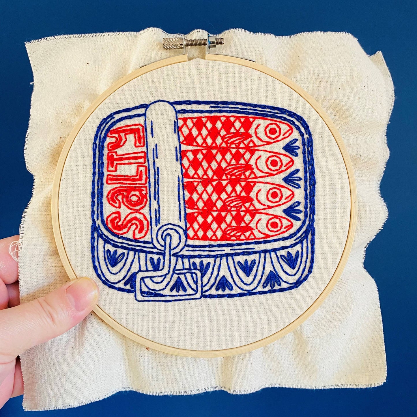 Embroidery Kit - Hook Line and Tinker
