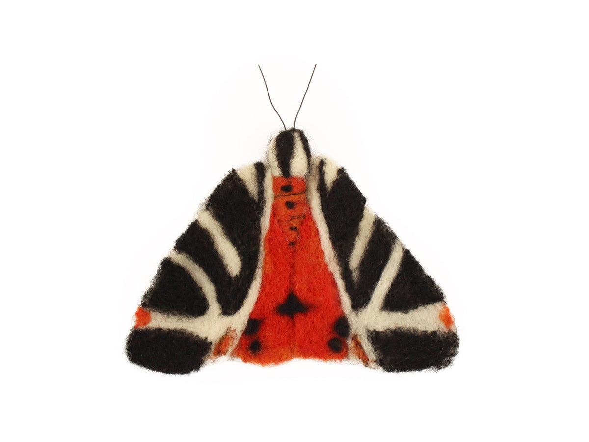 Jersey Tiger Moth Small Needle Felt Kit